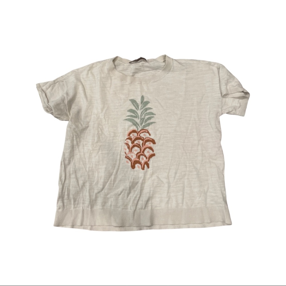 Loft pineapple shirt